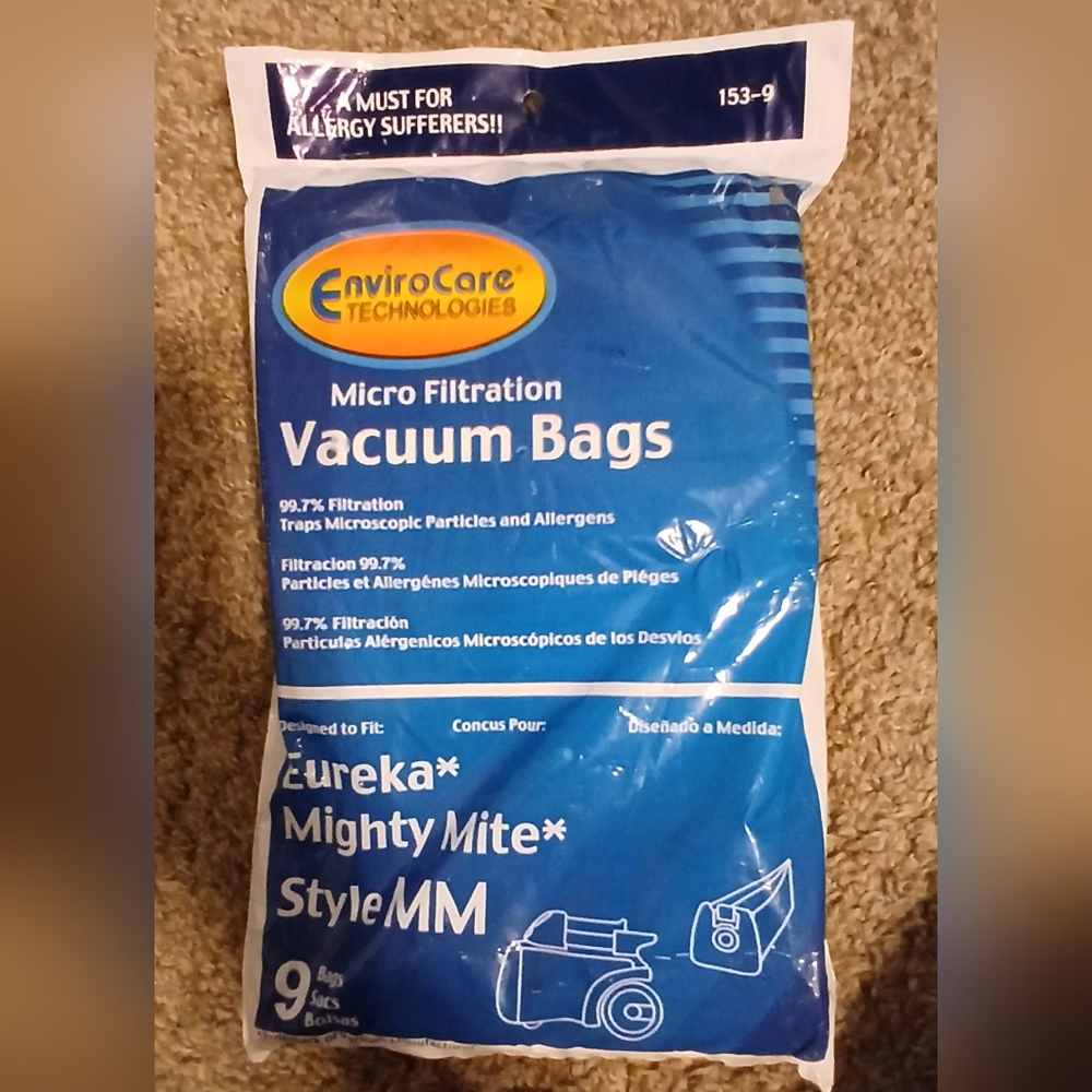 EnviroCare Vacuum Bags for Eureka Mighty Mite Style Mm 9 Bags